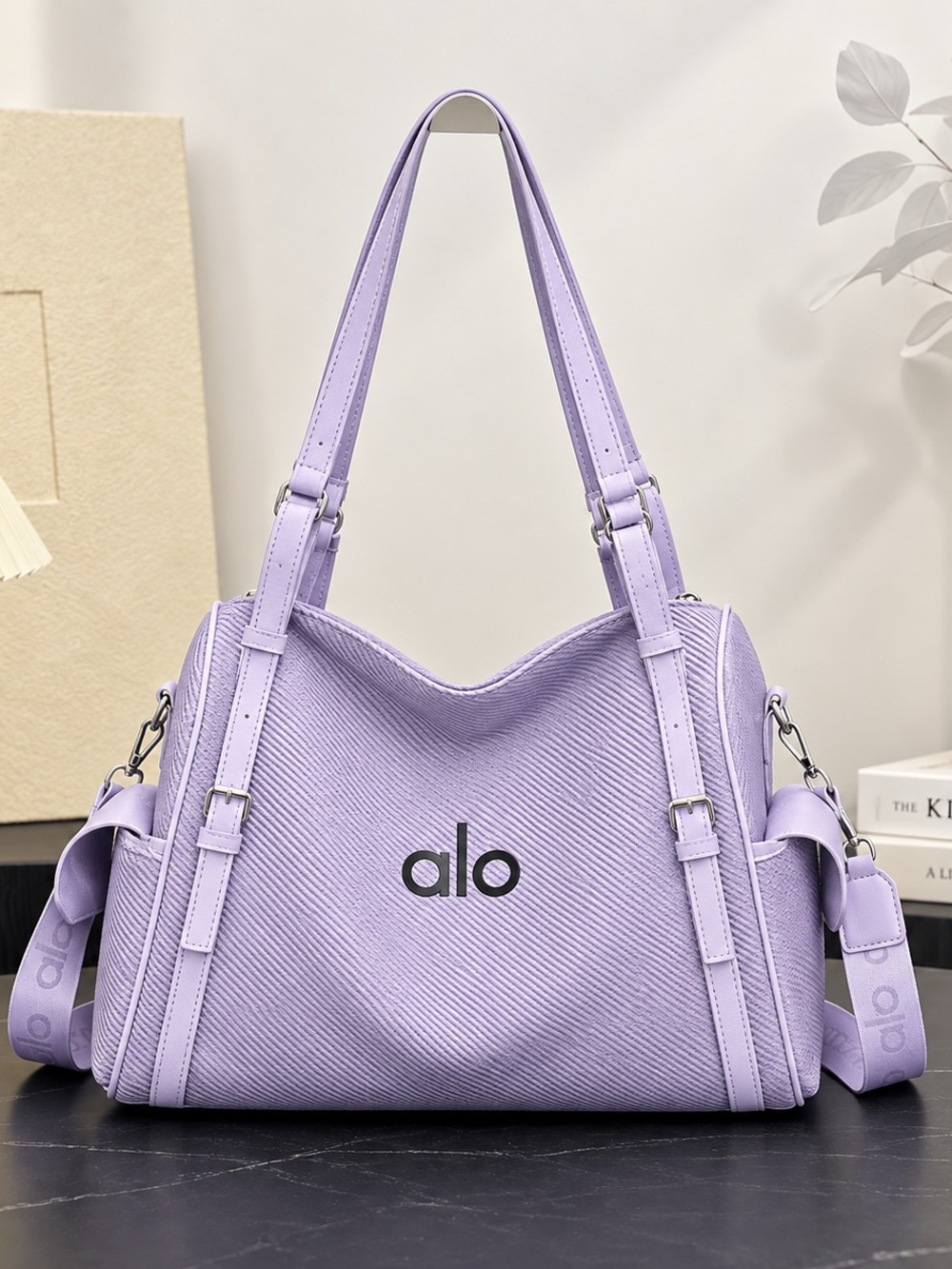 Yoga Women's Lavender Shoulder Bag